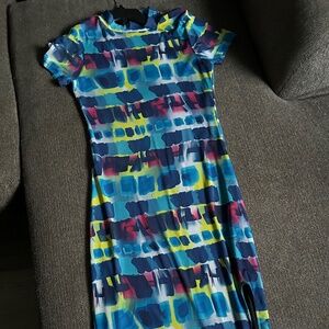 Bodycon Mesh Dress